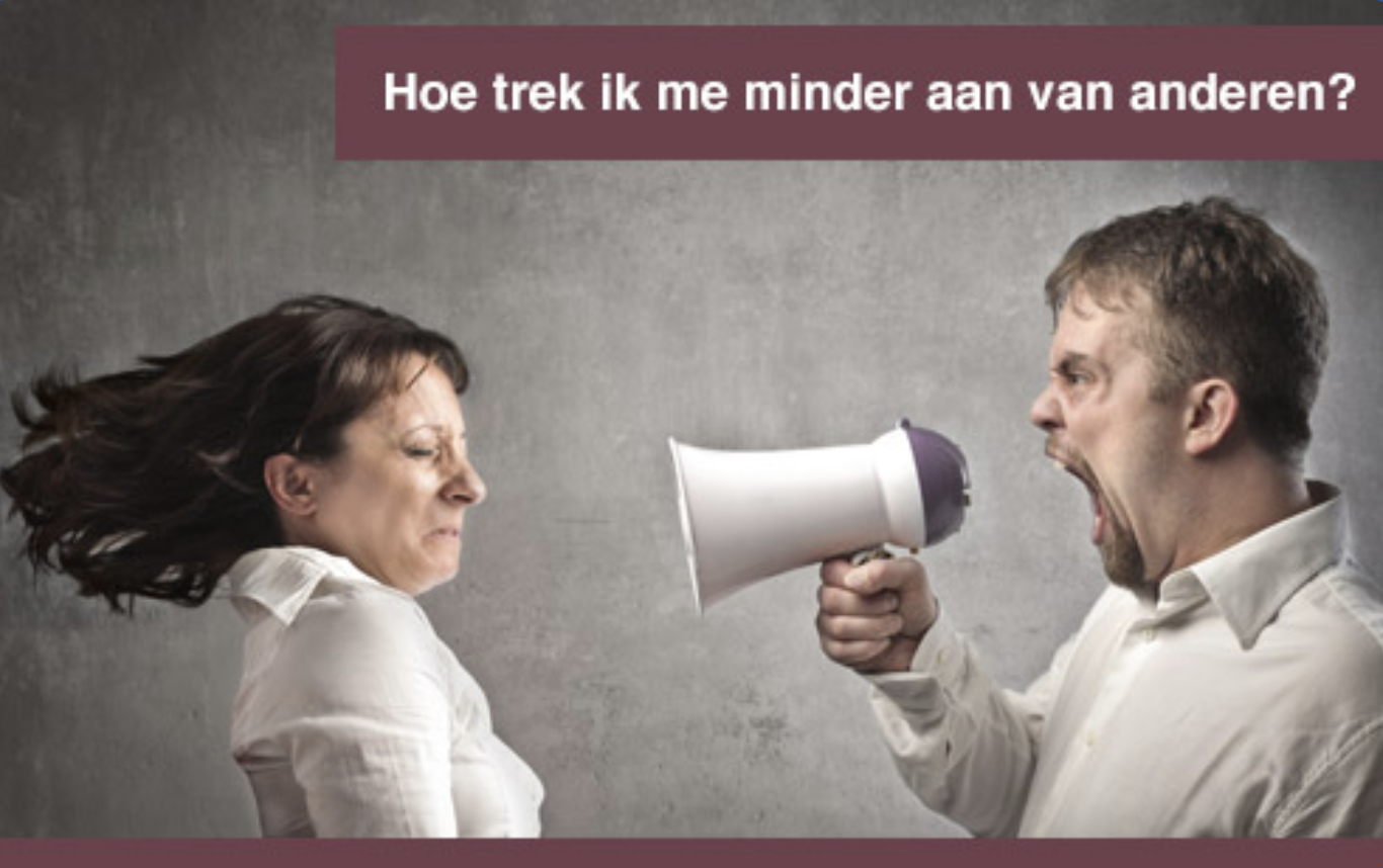 Hoe trek ik me minder aan van anderen